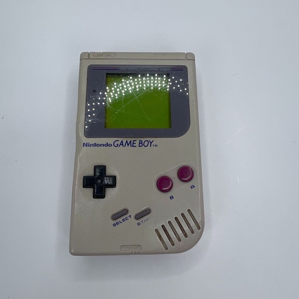 Gray Nintendo Game Boy DMG-01 Original 1989 Handheld Console Only *FOR PARTS*